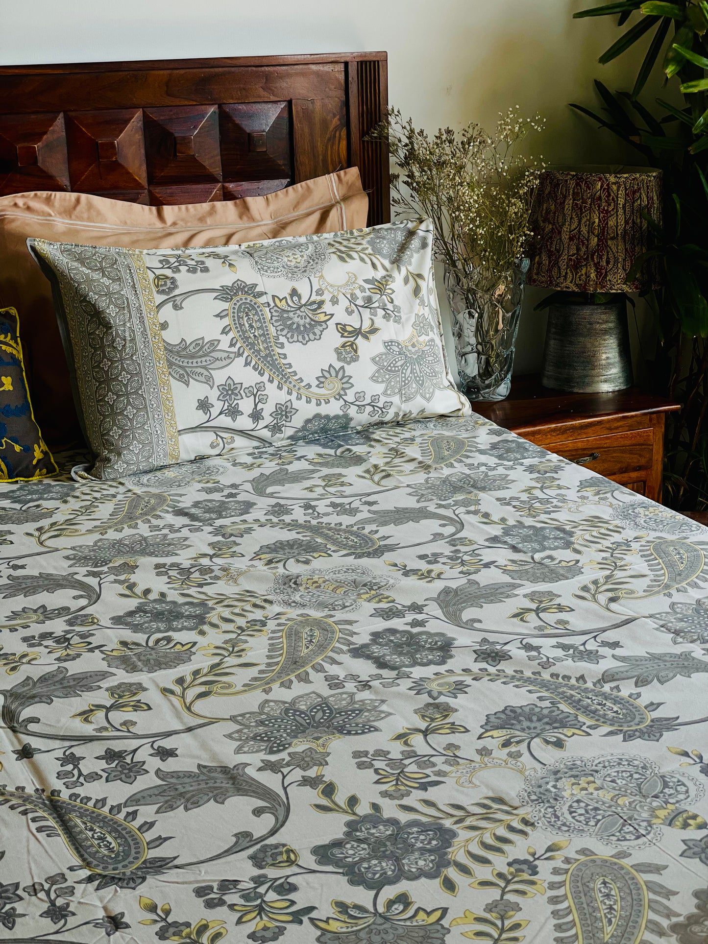 Silver Fern Bed Cover