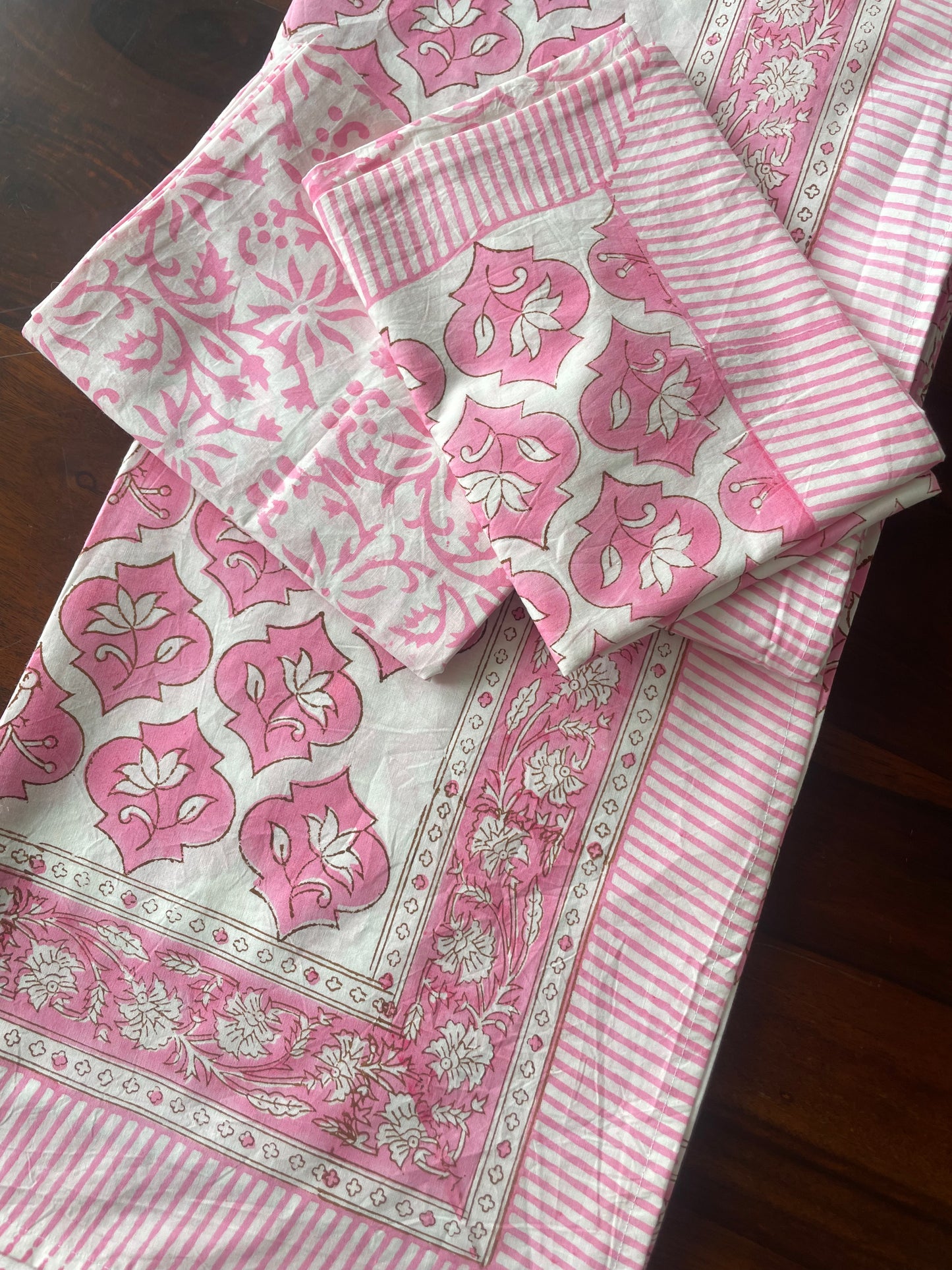 Pink Lotus Bedsheet