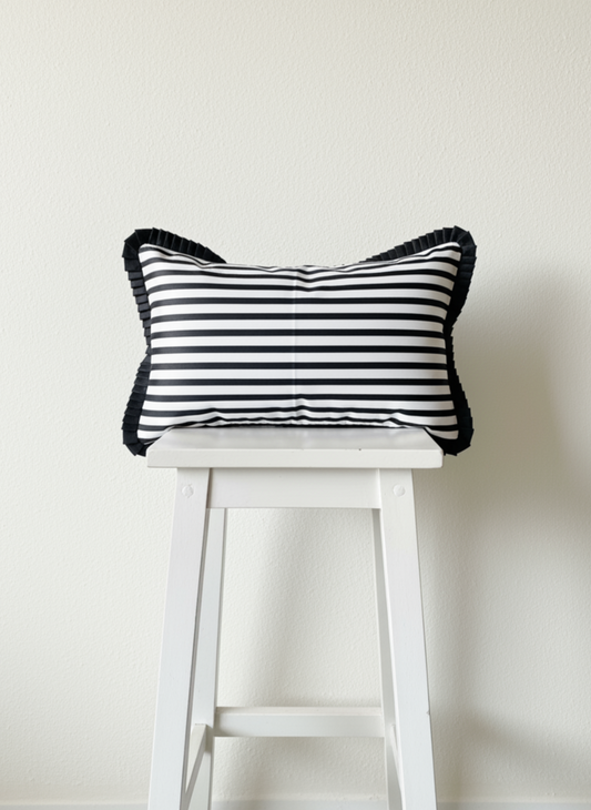 Black Stripes Cushion Cover (Set of 2) (14'x20')