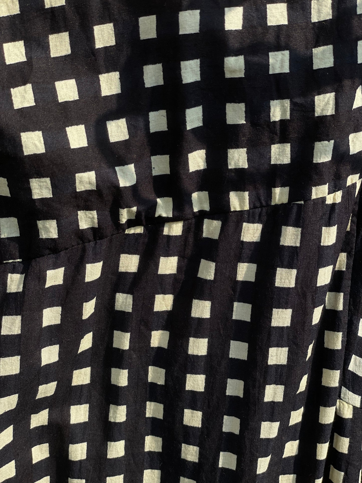 Chessboard Chic – Boxy Dress