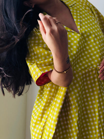 Citrus Crush – Boxy Dress