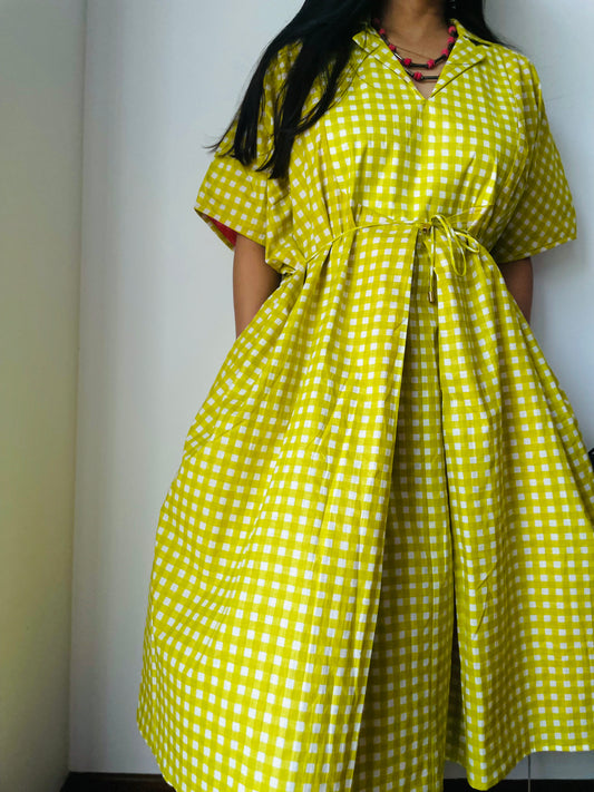 Citrus Crush – Boxy Dress