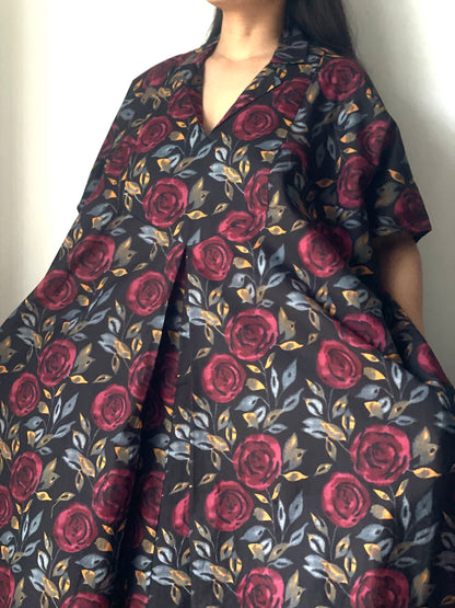 Sassy Rose - Boxy Dress
