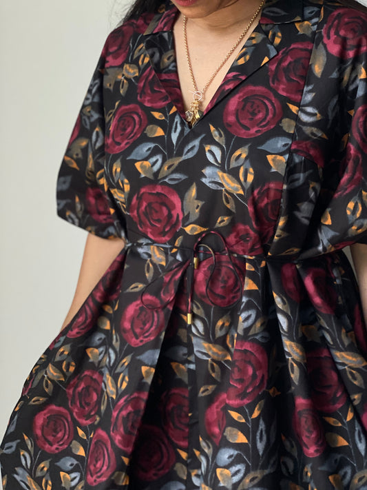 Sassy Rose - Boxy Dress