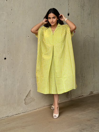 Citrus Crush – Boxy Dress