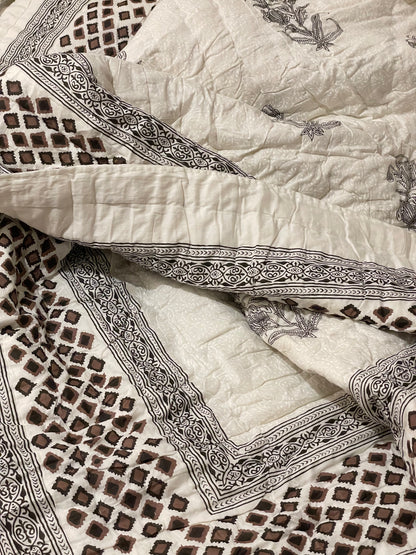 Wildflower Double Quilt - Reversible