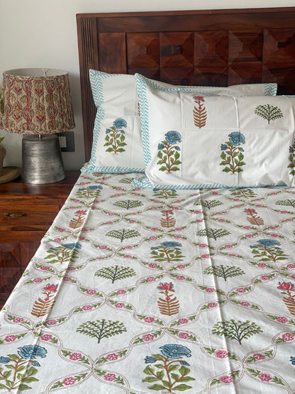 Ornate Bloom Bedsheet