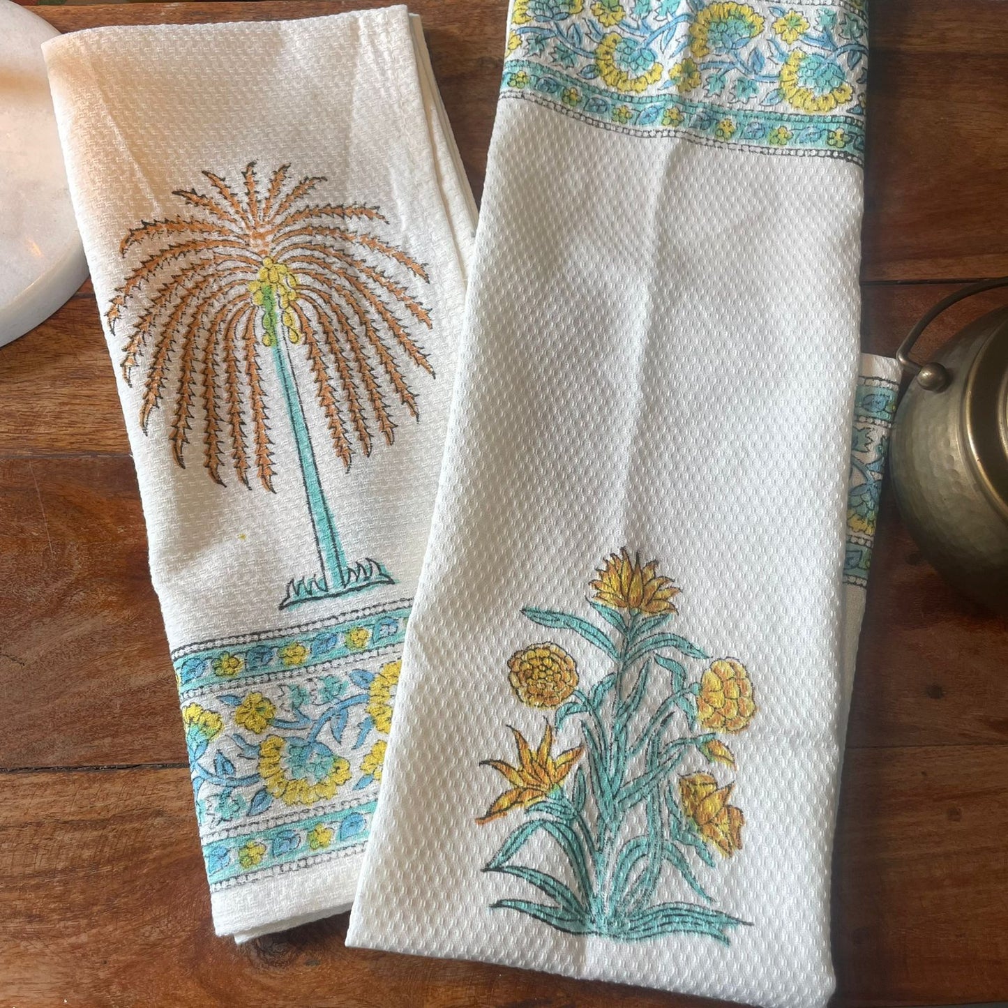 CocoSunset Bath & Hand Towel (Set of 3)