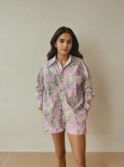 Tangerine Pop- Co-ord Set