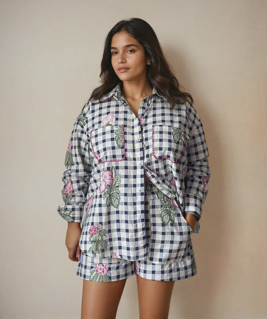 Gingham Giggles- Co-ord Set